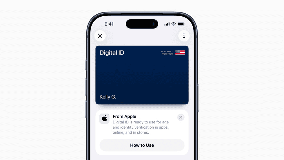 📸 Digital ID 是以護照資料產生、儲存在 iPhone 裝置端的加密數位身分證。