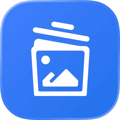 照片清理器是滑動式操作讓使用者逐張決定照片是否保留。