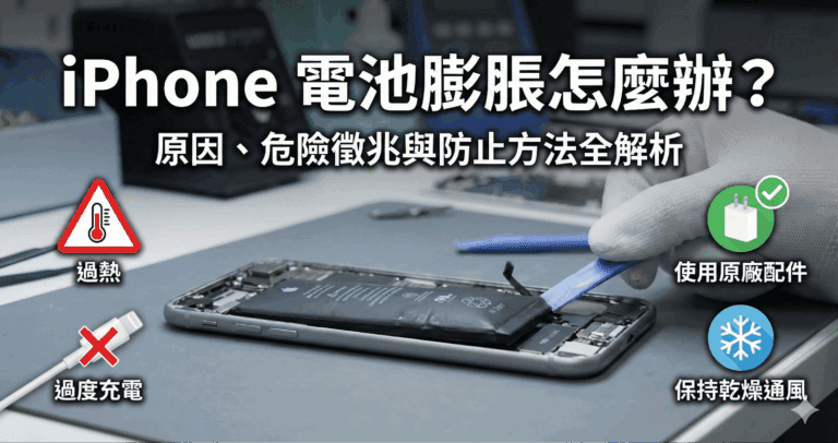 iphone 電池膨脹怎麼辦