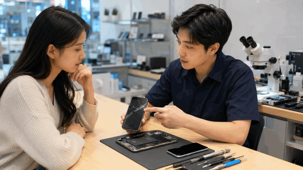 選擇 iPhone 維修中心前，應先確認故障類型與維修需求。