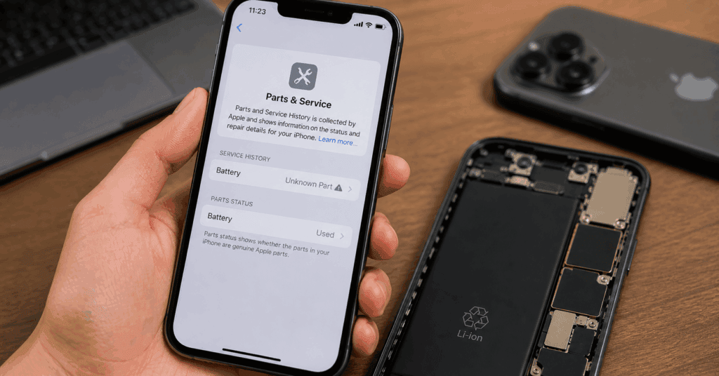 iOS 18.5 讓電池來源更加透明